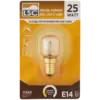 Ampoule four / réfrigérateur T25 LSC – E14, 25 W, 125 lm, résistante jusqu’à 300 °C