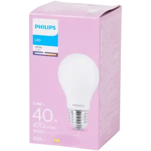 Ampoule LED Philips E27 3,4 W – 470 lm – Blanc chaud 3000 K