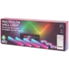 Barre lumineuse murale multicolore LED (7 pièces) avec télécommande