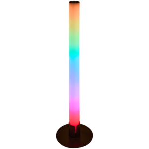 Barre lumineuse RGB Eurodomest 360° avec télécommande – 16 couleurs & 4 modes