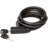 Câble antivol Walfort acier noir 8 mm avec 2 clés (vélo)