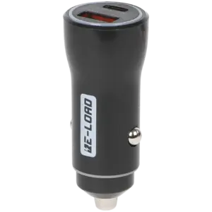 Chargeur allume-cigare 2 ports USB-A & USB-C Re-load 38 W