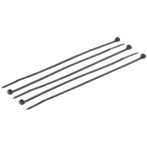 Colliers de serrage Werckmann 3,5 x 200 mm (100 pièces) – Nylon noir & blanc