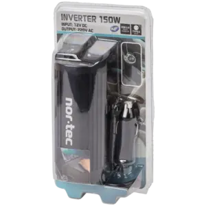 Convertisseur voiture Nor-Tec avec prise secteur + port USB (12 V)