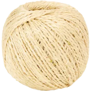 Corde de sisal 100 % naturelle – coloris brun (env. 215 g)