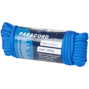 Corde Paracord colorée – légère, compacte et très résistante