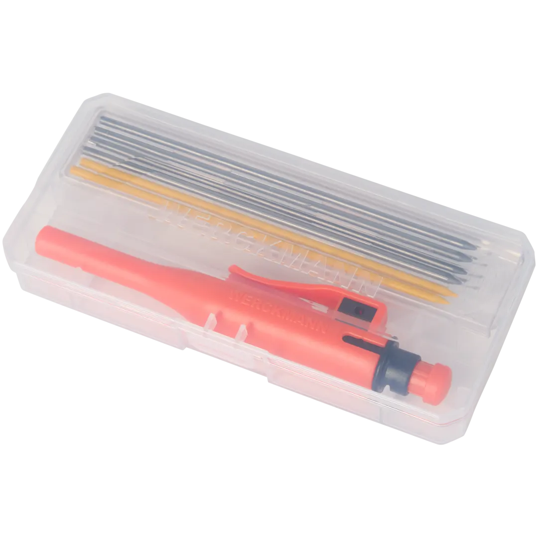 Crayons de bricolage Werckmann – porte-mine avec taille-crayon intégré (8 pièces) – Image 2