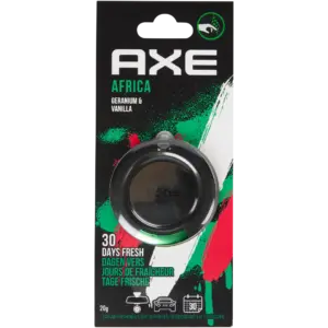 Désodorisant voiture Axe à suspendre (20 g) – jusqu’à 30 jours de fraîcheur