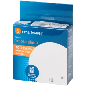 Détecteur de fumée Smartwares FSM-022 – Optique, pile 10 ans, avec fixation