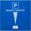 Disque de stationnement zone bleue 15 x 15 cm