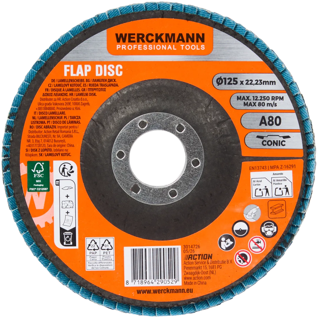 Disques à lamelles Werckmann A40 – lot de 2 pièces