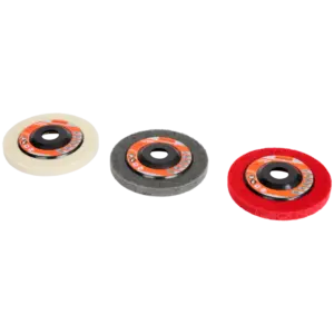 Disques de ponçage non-tissés Werckmann Ø 125 mm – Grain 180 (lot de 3)