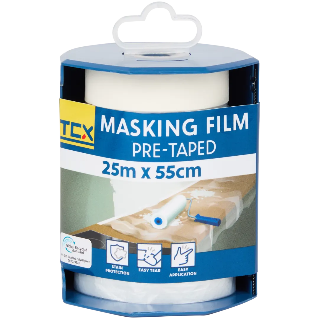 Film de protection adhésif TCX – rouleau distributeur pour travaux de peinture – Image 2