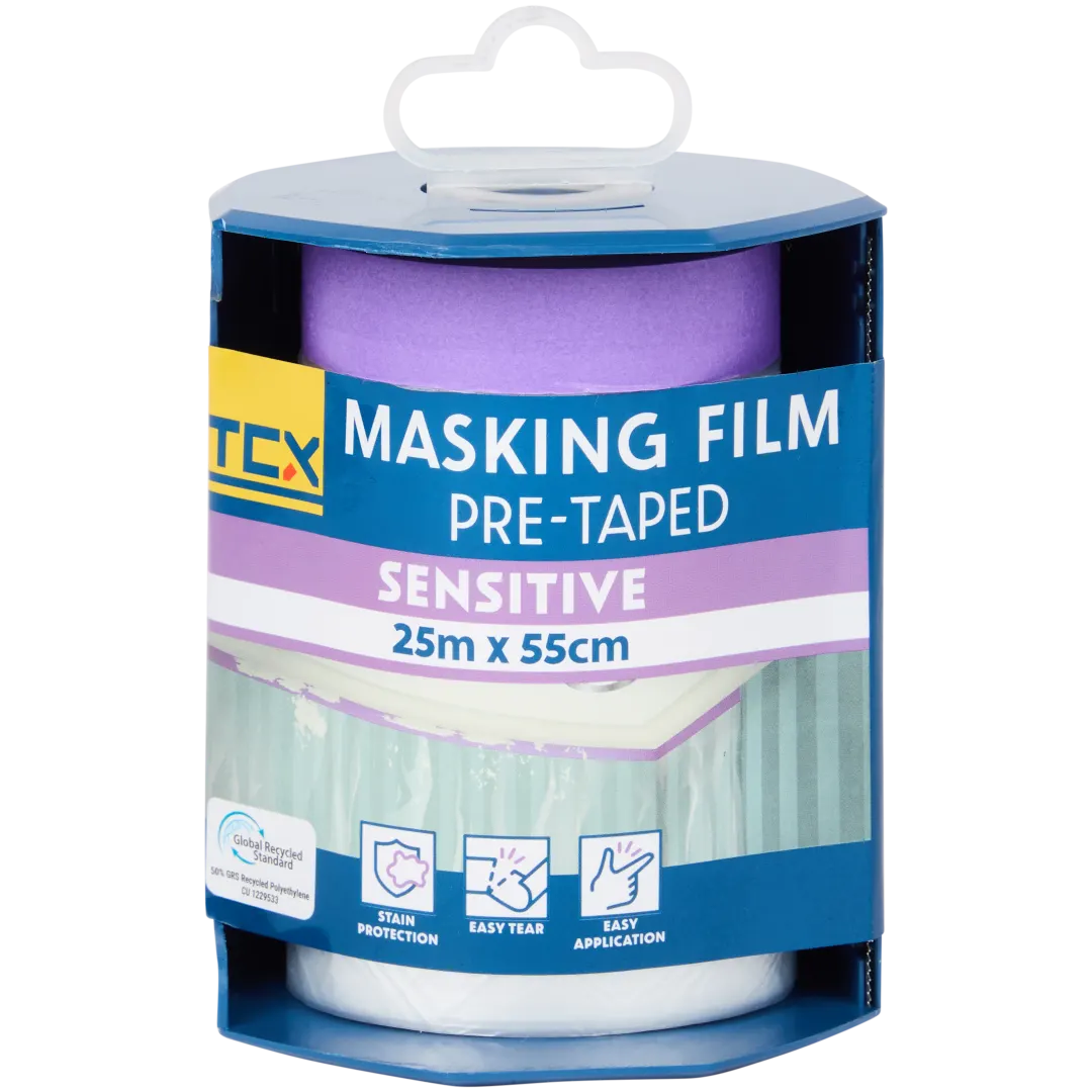 Film de protection adhésif TCX – rouleau distributeur pour travaux de peinture – Image 3
