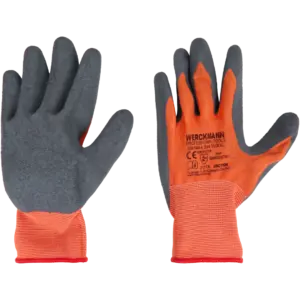 Gants de travail antidérapants Werckmann – Nitrile – Lot de 10 paires (XXL)