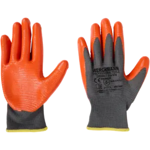 Gants de travail Werckmann en nitrile – Taille M
