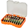 Jeu d’embouts Werckmann 21 pièces en chrome vanadium avec boîte de rangement