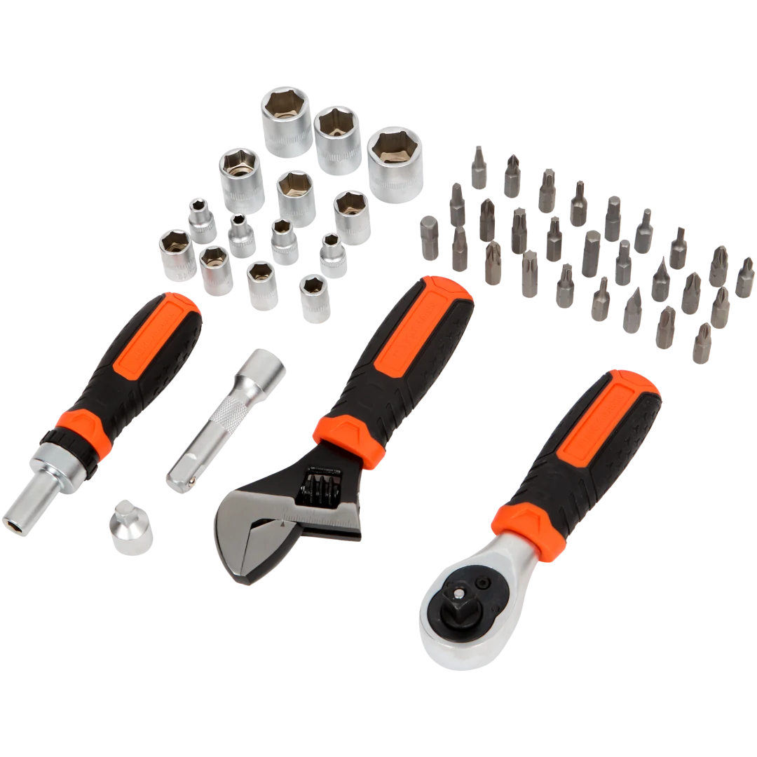 Kit de forets et douilles Werckmann 46 pièces avec boîte de rangement