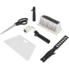 Kit du tapissier – set complet 5 pièces (ciseaux, brosse et accessoires)