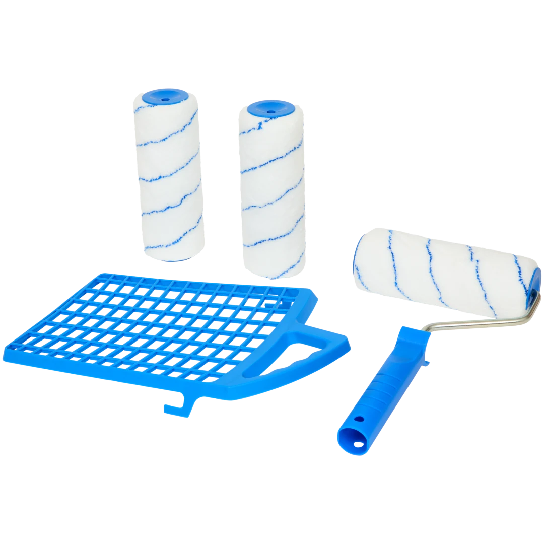 Kit rouleaux de peinture avec grille pour seau Spectrum (5 pièces)