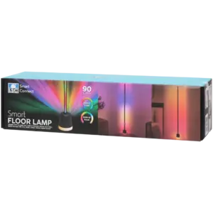 Lampadaire connecté RVB LSC Smart Connect – multicolore & dimmable