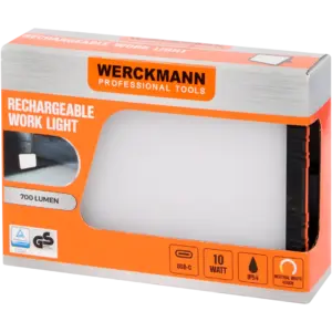 Lampe de travail rechargeable Werckmann 700 lm (10 W) – USB-C
