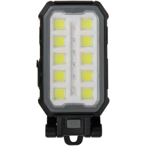 Lampe de travail sans fil rechargeable Werckmann – magnétique, pliable & 4 modes