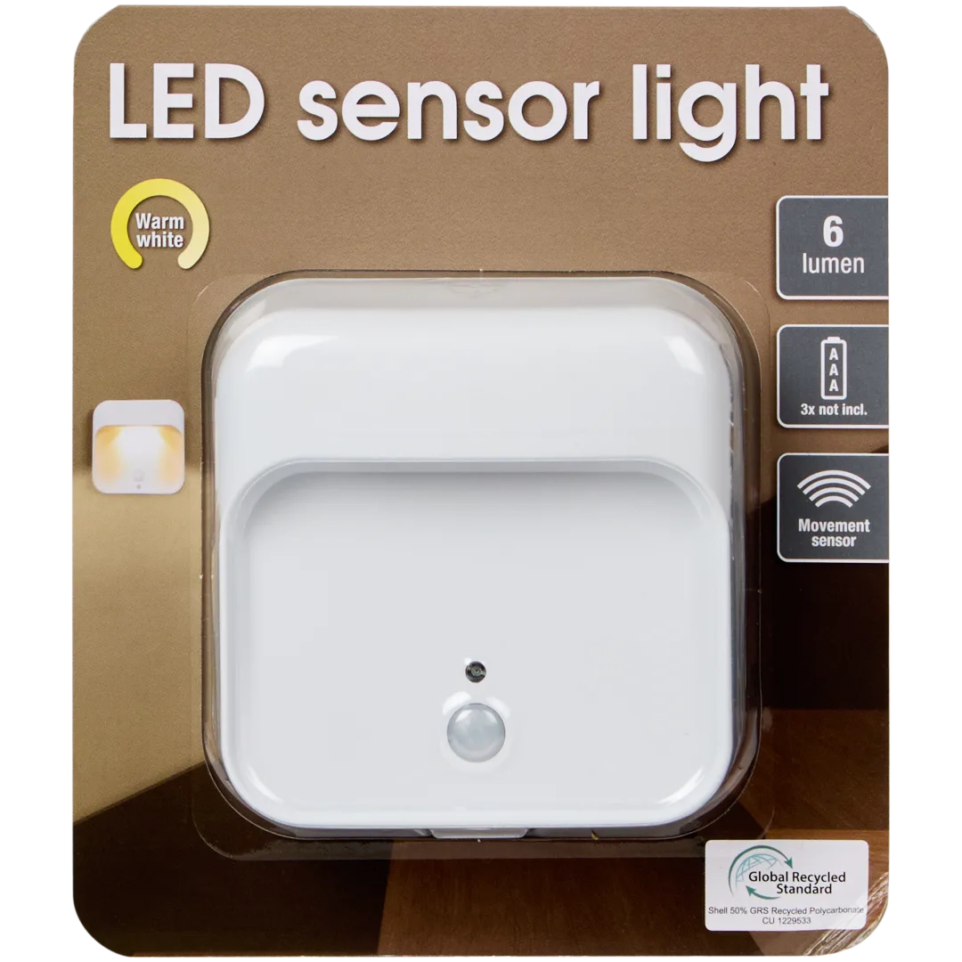 Lampe LED à détecteur de mouvement – Blanc chaud (6 lm), portée 3 à 5 m – Image 4