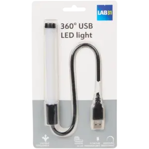 Lampe LED USB flexible Lab31 – éclairage d’ordinateur portable