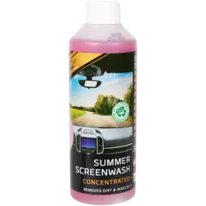 Liquide lave-glace concentré C&C Été – 500 ml, à diluer, parfumé