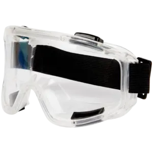 Lunettes de protection Werckmann à bandeau réglable – transparentes, anti-buée