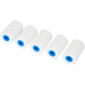 Mini-rouleaux de peinture Spectrum en mousse ultrafine – 5 pièces (env. 5 cm)