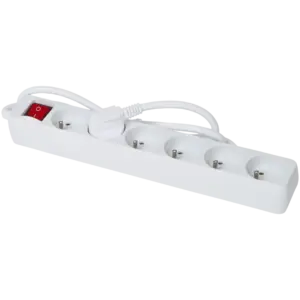 Multiprise Pro-max 6 prises avec interrupteur – câble 1,4 m