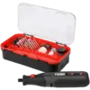 Outil multifonctions sans-fil FERM 8 V avec mallette, chargeur et 24 accessoires