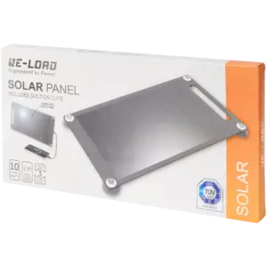Panneau solaire Re-load 10 W avec ventouses – Chargeur USB 5 V compact