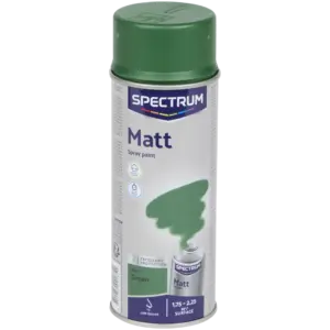 Peinture en aérosol Spectrum Vert mat – 400 ml
