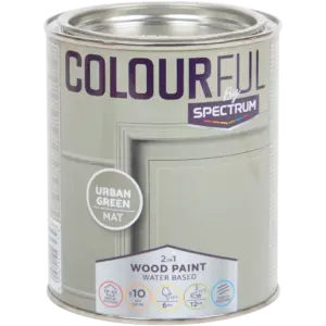 Peinture pour meubles 2-en-1 Spectrum Colourful Urban Green – Vert mat