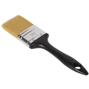 Pinceau à peinture plat 2" – fibres synthétiques & manche 100% plastique recyclé