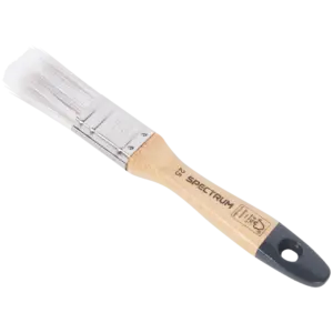 Pinceau de peinture plat Spectrum 25 – poils synthétiques, manche en bois FSC®