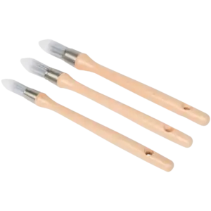 Pinceaux Spectrum synthétiques ronds – Lot de 3 (tailles 15/18/21)
