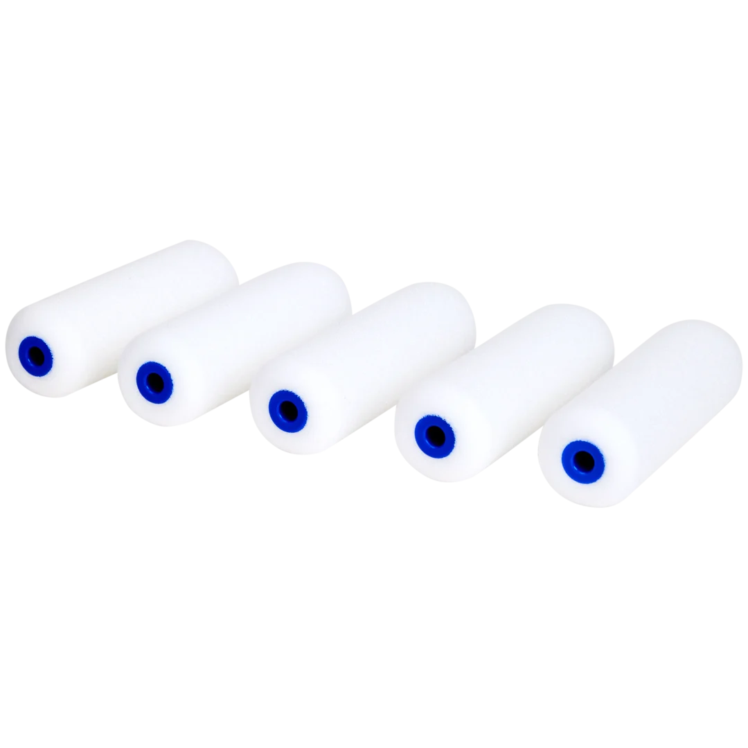 Rouleaux de peinture en mousse extra fine – lot de 5 (universels)