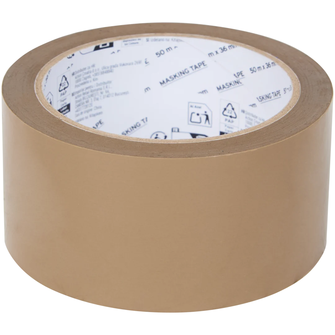 Ruban adhésif d’emballage TCX marron – bande antifuite, forte adhérence – Image 2