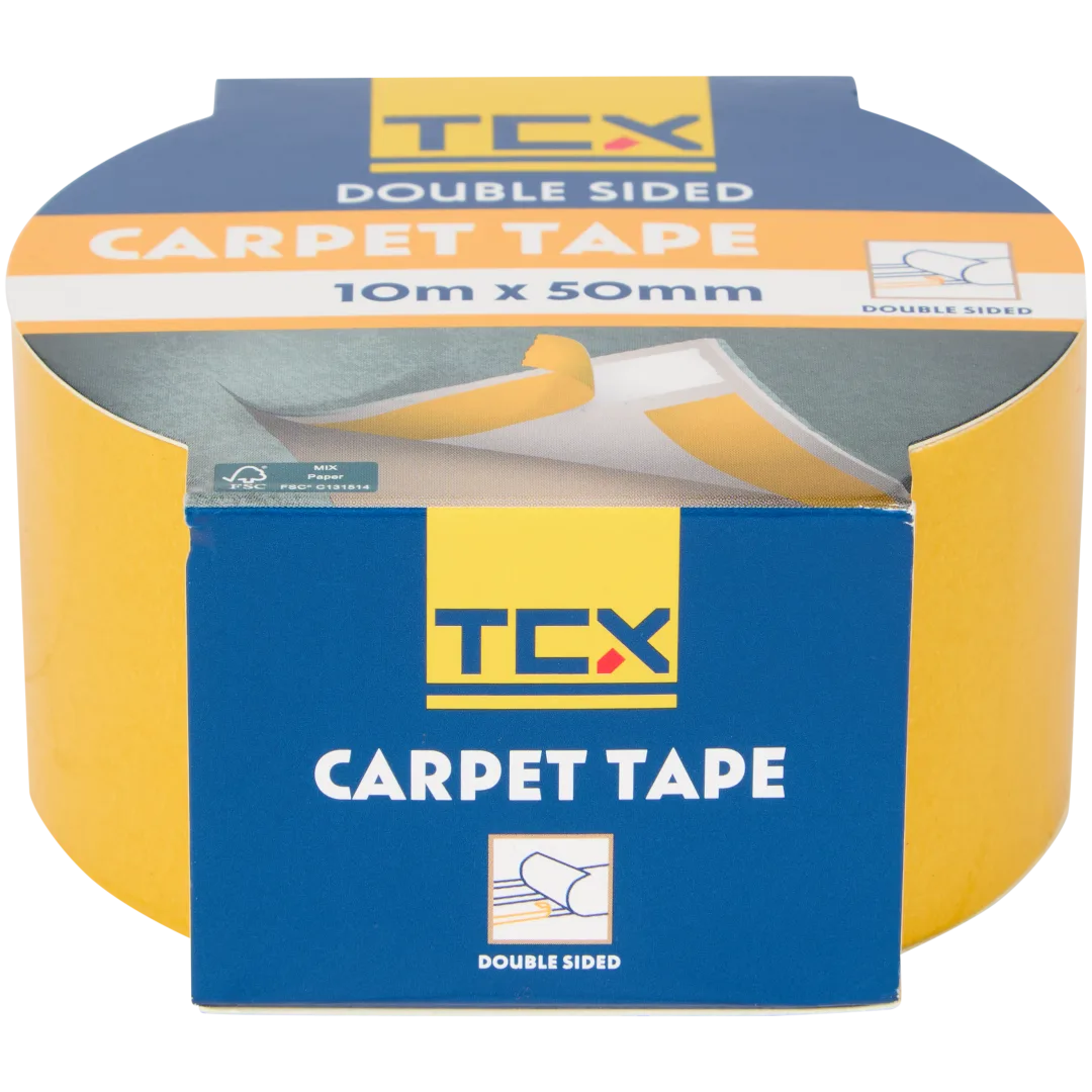 Ruban adhésif double face pour tapis TCX – maintien solide