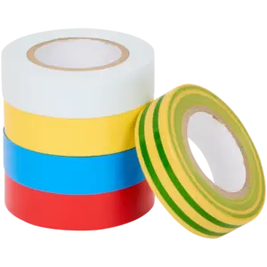Ruban adhésif isolant – lot de 5 pièces (noir ou multicolore)