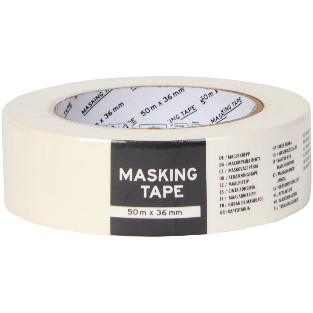 Ruban de masquage TCX blanc en papier FSC®