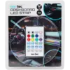 Ruban LED multicolore 2 m pour tableau de bord avec télécommande – Nor-Tec