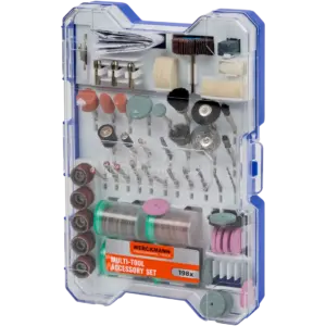 Set d’accessoires pour outil multifonction Werckmann – 198 pièces avec mallette