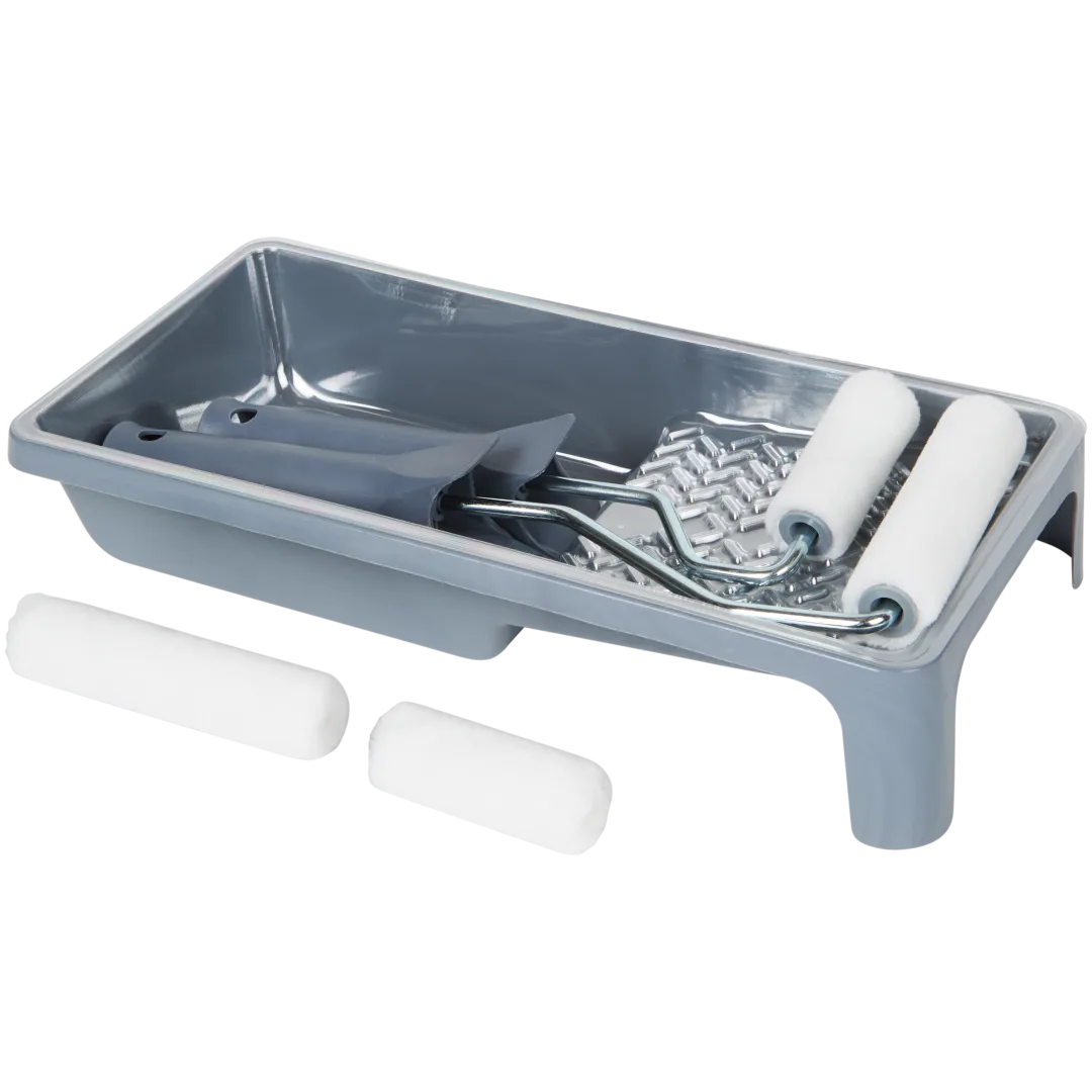 Set de peinture Spectrum – bacs et rouleaux (10 pièces)