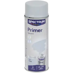 Sous-couche en aérosol Spectrum gris mat – 400 ml
