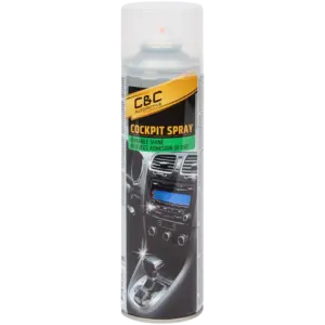 Spray nettoyant tableau de bord C&C – Brillance longue durée – 500 ml